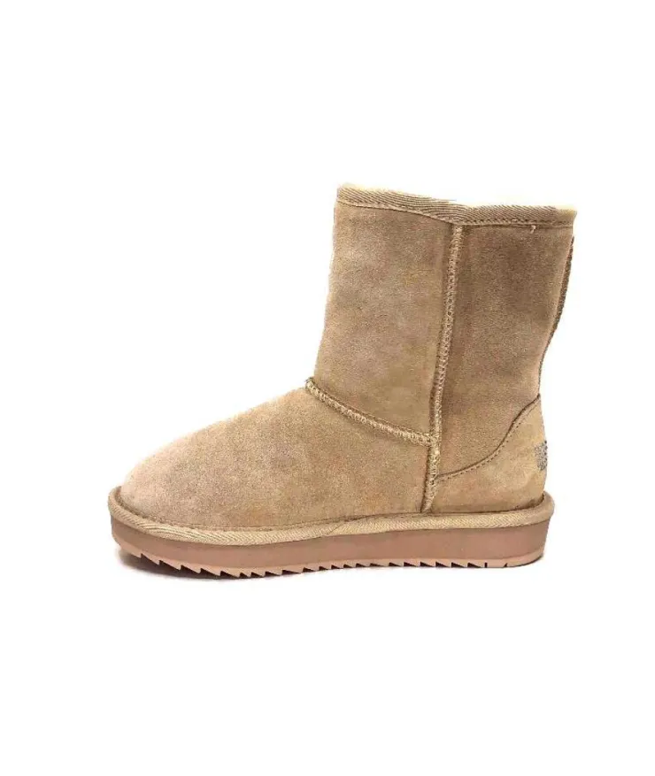 Nathan Baume N78 Daim Beige*Femme Fourrées