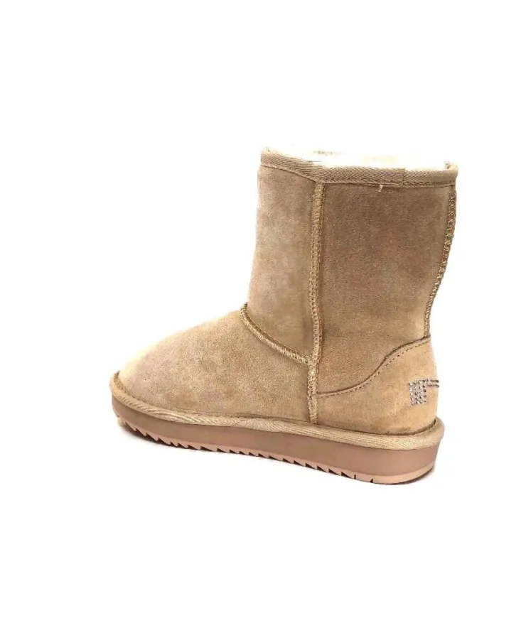 Nathan Baume N78 Daim Beige*Femme Fourrées