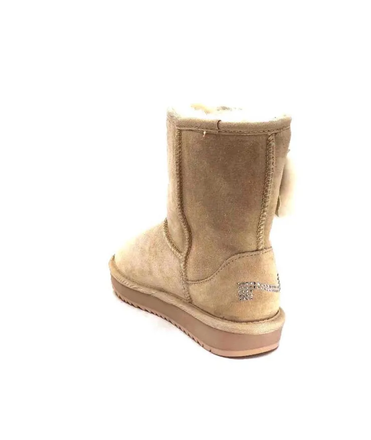 Nathan Baume N78 Daim Beige*Femme Fourrées