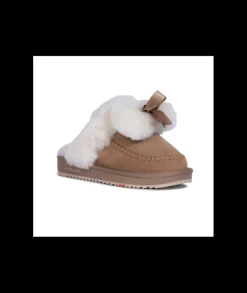 Nathan Baume N70 Daim Camel*Femme Pantoufles
