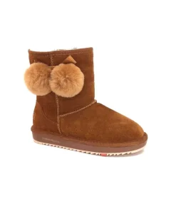 Nathan Baume N78- Daim Marron*Femme Bottines