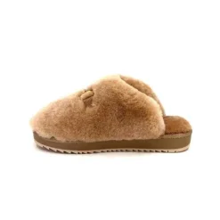 Nathan Baume 232N74-03 Mouton Camel*Femme Pantoufles