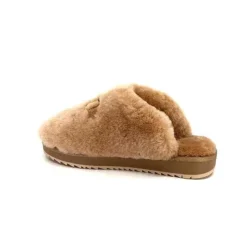 Nathan Baume 232N74-03 Mouton Camel*Femme Pantoufles