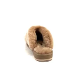 Nathan Baume 232N74-03 Mouton Camel*Femme Pantoufles