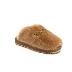 Nathan Baume 232N74-03 Mouton Camel*Femme Pantoufles