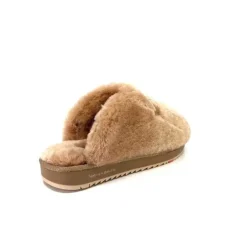 Nathan Baume 232N74-03 Mouton Camel*Femme Pantoufles
