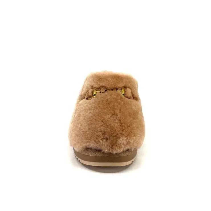 Nathan Baume 232N74-03 Mouton Camel*Femme Pantoufles