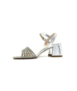 Nero Giardini Nero Gardini 307320 De Cuir Strass Argent*Femme Sandales