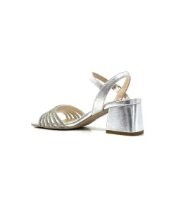 Nero Giardini Nero Gardini 307320 De Cuir Strass Argent*Femme Sandales