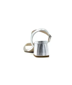 Nero Giardini Nero Gardini 307320 De Cuir Strass Argent*Femme Sandales