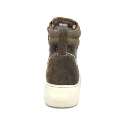 Nero Giardini 17004 Cuir Kaki Militaire*Femme Baskets
