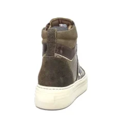 Nero Giardini 17004 Cuir Kaki Militaire*Femme Baskets
