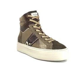 Nero Giardini 17004 Cuir Kaki Militaire*Femme Baskets