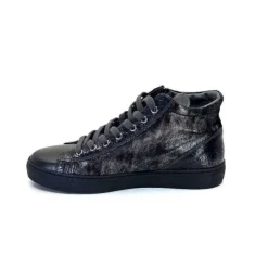 Nero Giardini 205363 D 101 Cuir Metal Gris*Femme Baskets