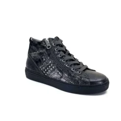 Nero Giardini 205363 D 101 Cuir Metal Gris*Femme Baskets