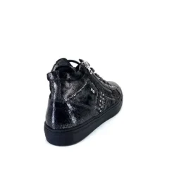 Nero Giardini 205363 D 101 Cuir Metal Gris*Femme Baskets