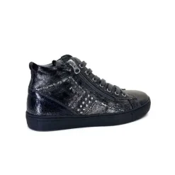Nero Giardini 205363 D 101 Cuir Metal Gris*Femme Baskets