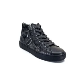 Nero Giardini 205363 D 101 Cuir Metal Gris*Femme Baskets