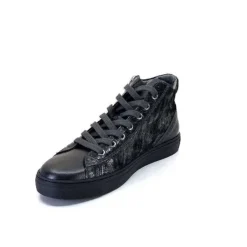 Nero Giardini 205363 D 101 Cuir Metal Gris*Femme Baskets