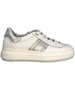 Nero Giardini 306554 D707 Cuir Blanc*Femme Baskets