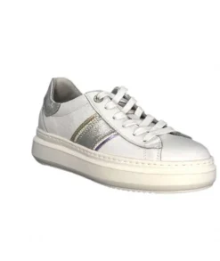 Nero Giardini 306554 D707 Cuir Blanc*Femme Baskets