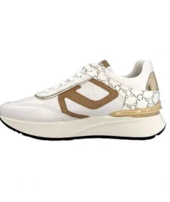 Nero Giardini 306447 D707 Cuir Blanc*Femme Baskets
