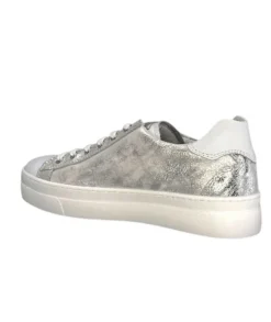 Nero Giardini 306512 D707 Cuir Blanc Argent*Femme Baskets
