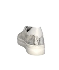 Nero Giardini 306512 D707 Cuir Blanc Argent*Femme Baskets