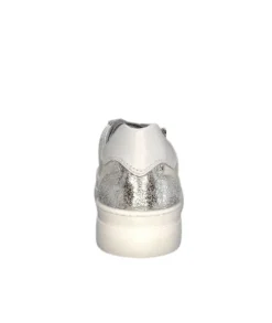 Nero Giardini 306512 D707 Cuir Blanc Argent*Femme Baskets