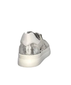 Nero Giardini 306512 D707 Cuir Blanc Argent*Femme Baskets