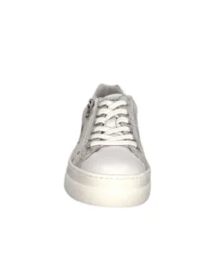 Nero Giardini 306512 D707 Cuir Blanc Argent*Femme Baskets