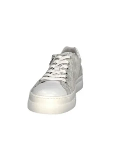 Nero Giardini 306512 D707 Cuir Blanc Argent*Femme Baskets