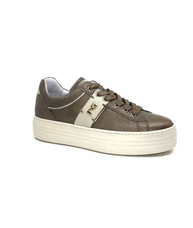 Nero Giardini 1205300 D322 Cuir Bronze*Femme Baskets