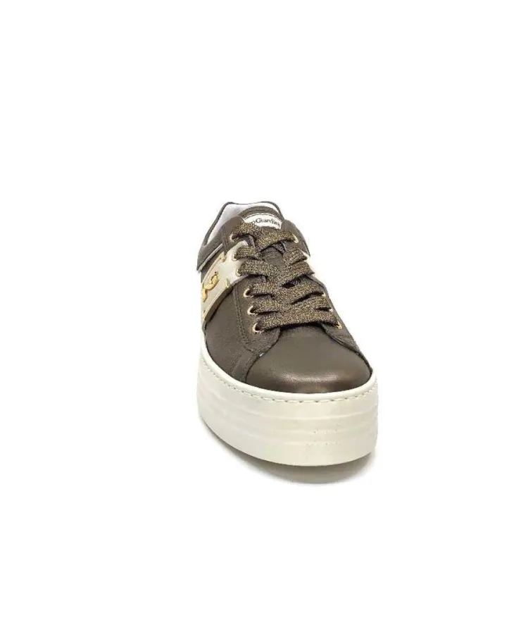 Nero Giardini 1205300 D322 Cuir Bronze*Femme Baskets