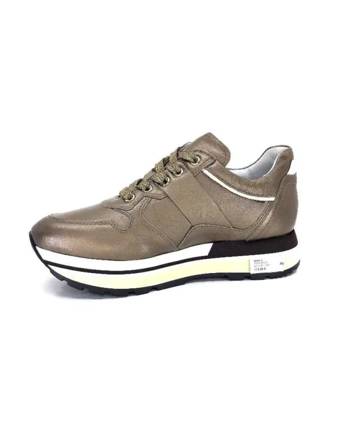 Nero Giardini 05292 D322 Cuir Bronze*Femme Baskets