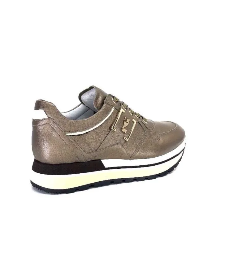 Nero Giardini 05292 D322 Cuir Bronze*Femme Baskets