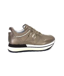 Nero Giardini 05292 D322 Cuir Bronze*Femme Baskets