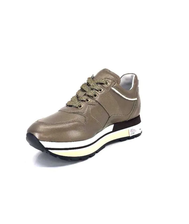 Nero Giardini 05292 D322 Cuir Bronze*Femme Baskets