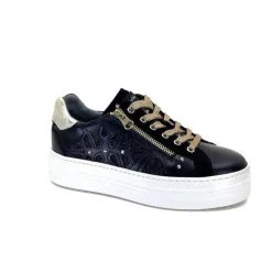 Nero Giardini 1308410 D100 Cuir Noir*Femme Baskets