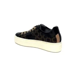 Nero Giardini 1308421 D100 Cuir Noir Imprime*Femme Baskets