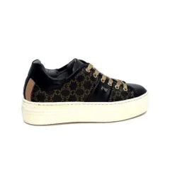Nero Giardini 1308421 D100 Cuir Noir Imprime*Femme Baskets