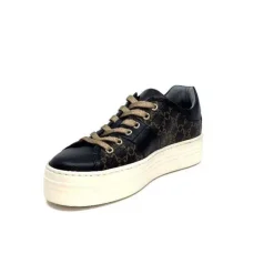Nero Giardini 1308421 D100 Cuir Noir Imprime*Femme Baskets