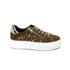 Nero Giardini 1308411 D339 Daim Marron*Femme Baskets