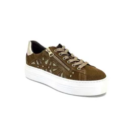 Nero Giardini 1308411 D339 Daim Marron*Femme Baskets