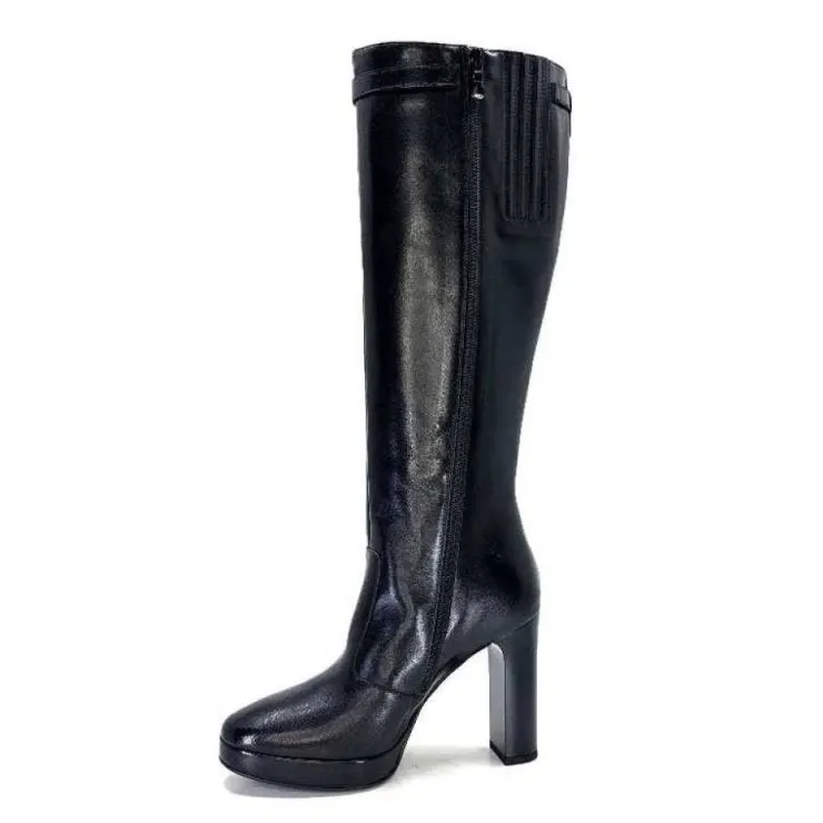 Nero Giardini 1308723 De 100 Cuir Noir*Femme Bottes