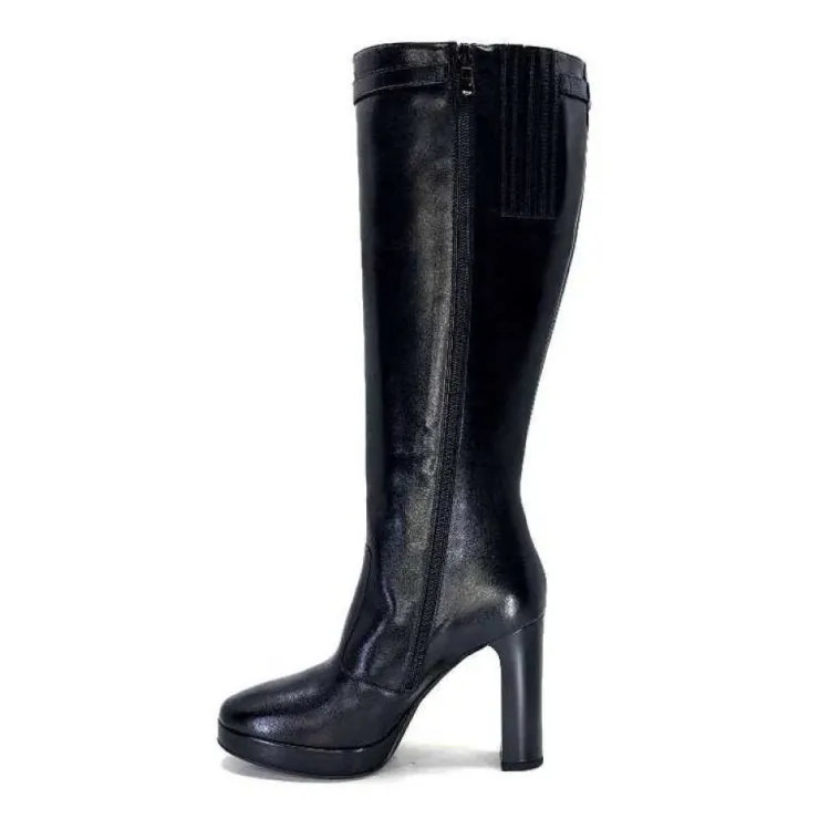 Nero Giardini 1308723 De 100 Cuir Noir*Femme Bottes