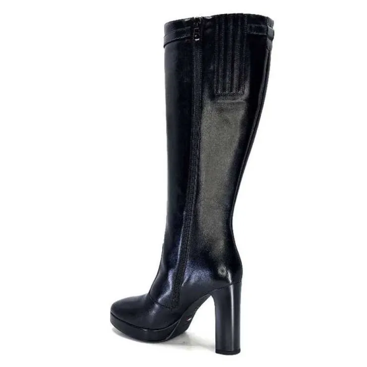 Nero Giardini 1308723 De 100 Cuir Noir*Femme Bottes