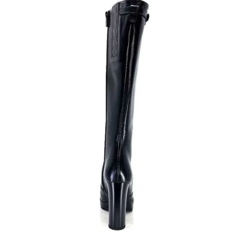 Nero Giardini 1308723 De 100 Cuir Noir*Femme Bottes
