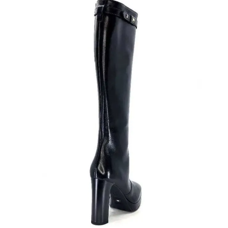 Nero Giardini 1308723 De 100 Cuir Noir*Femme Bottes