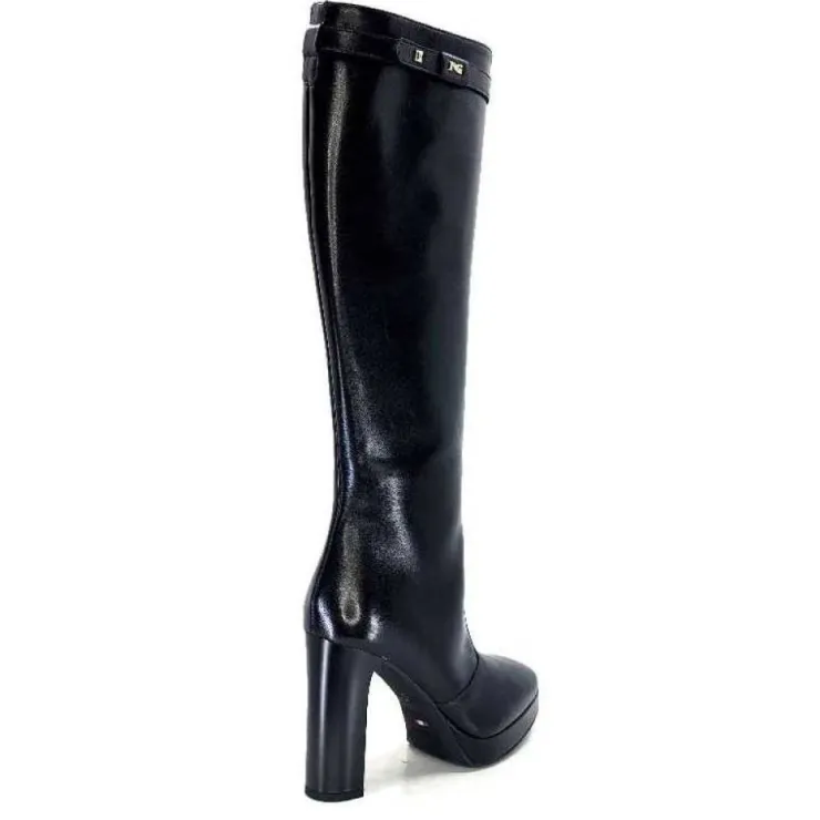 Nero Giardini 1308723 De 100 Cuir Noir*Femme Bottes